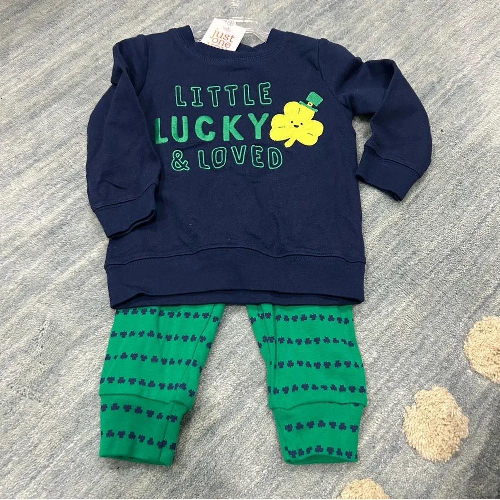 Just One You Carter’s little lucky & loved outfit